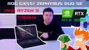 Обзор и тестирование игрового ноутбука за 350к ROG GX551 Zephyrus Duo SE c видеокартой RTX 3080